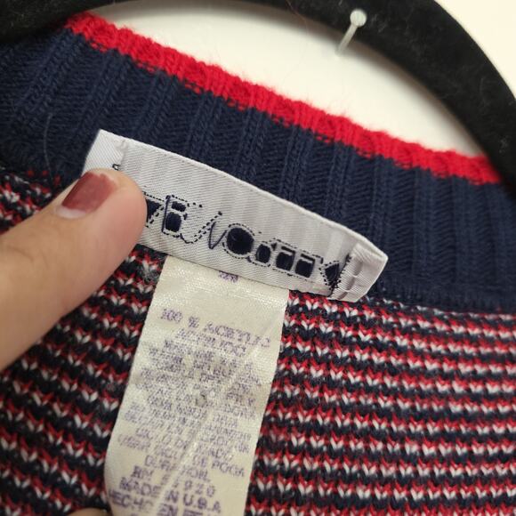 Vintage Ugly Christmas Sweater Vest Womens 20W Snowman Winter Oversized Artsy - Picture 9 of 10